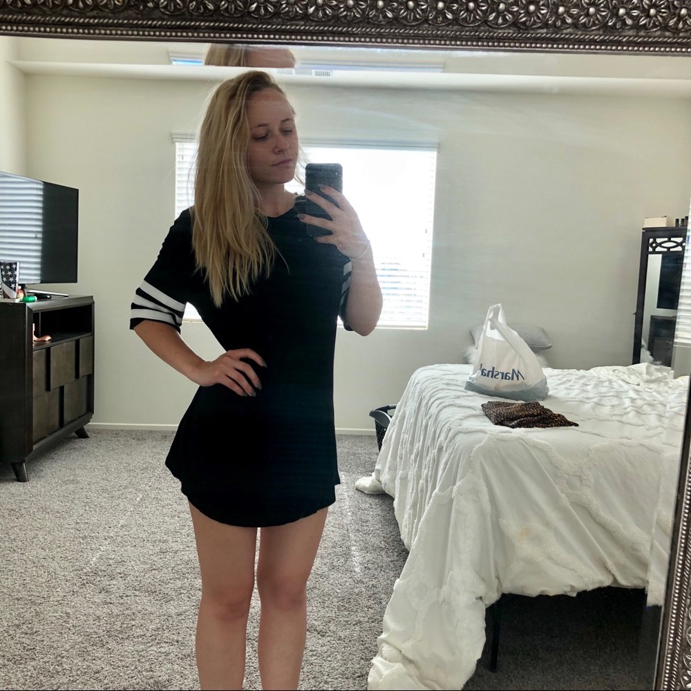 Windsor t shirt dress black